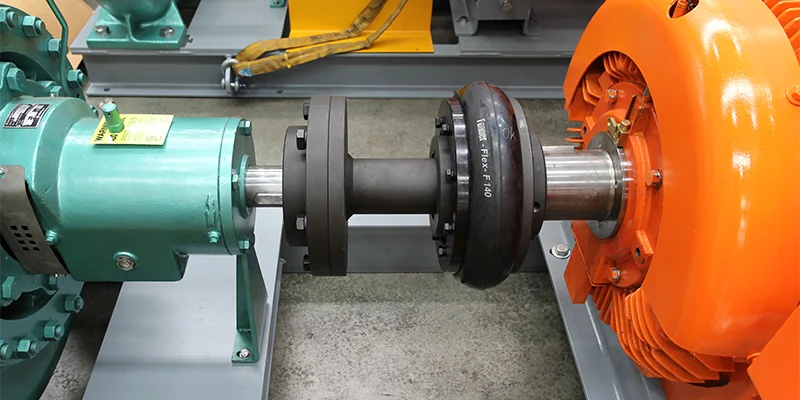 هم محوری پمپ‌های صنعتی